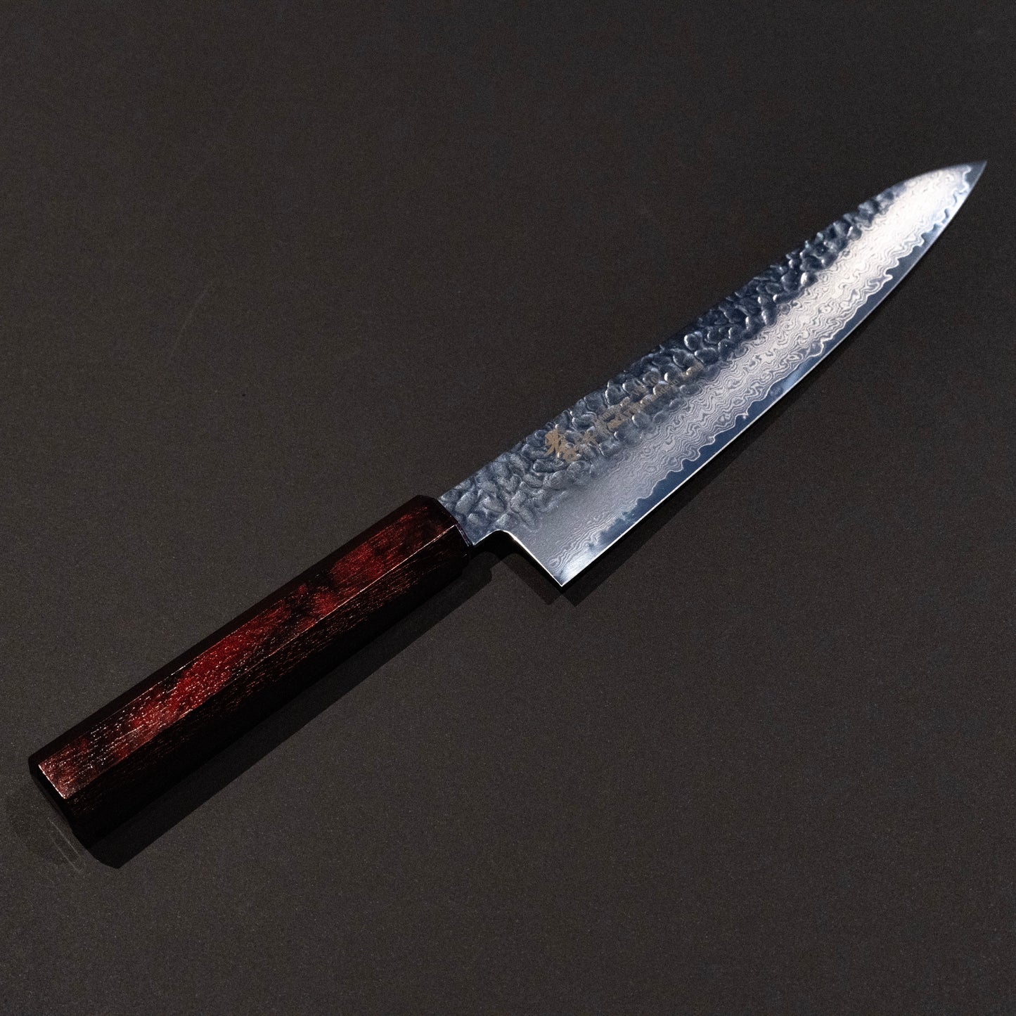 Gyuto VG-10 33 Layers Damascus SAKAI TAKAYUKI  NANAIRO Wine color Birch Handle 8.25 inch