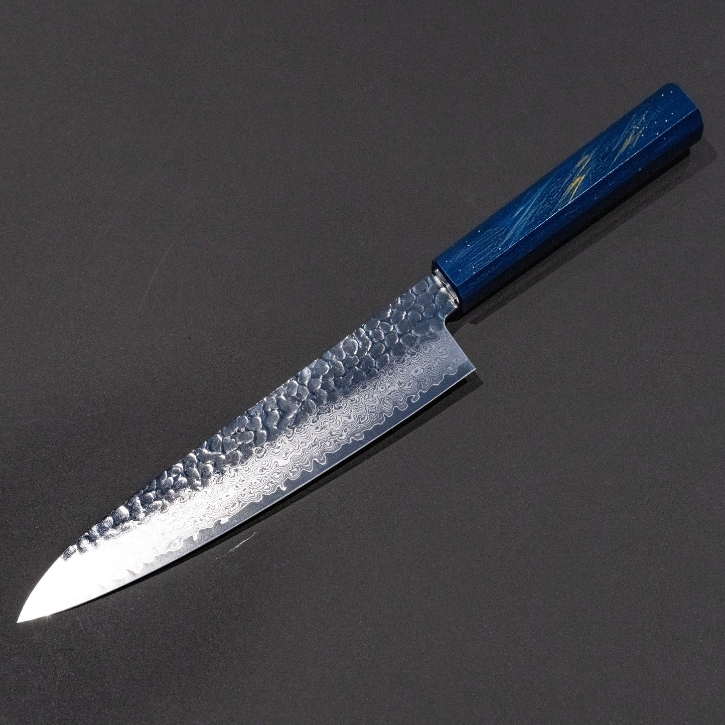 Gyuto VG-10 33 Layers Damascus SAKAI TAKAYUKI  NANAIRO Wine color Birch Handle 8.25 inch