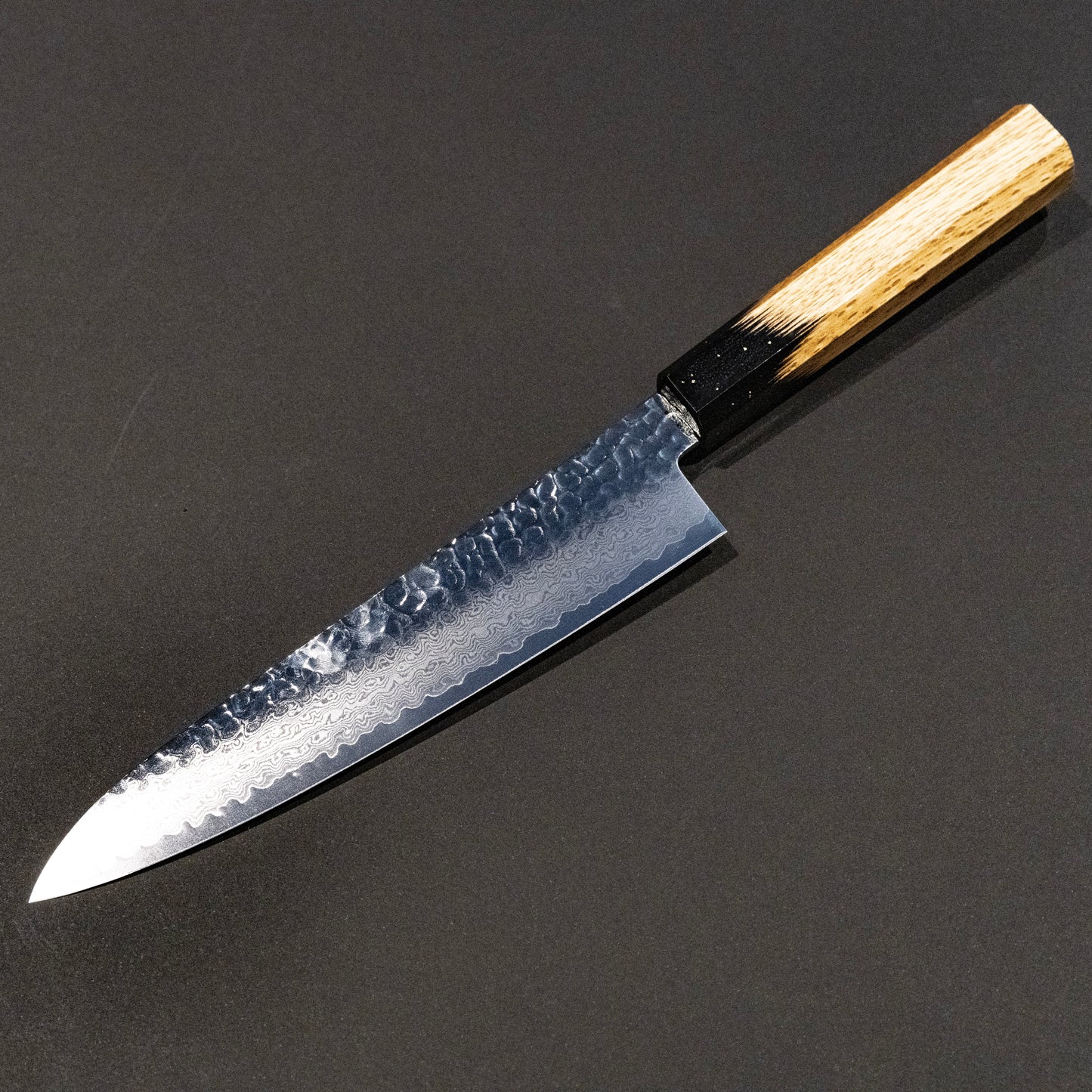 Gyuto VG-10 33 Layers Damascus SAKAI TAKAYUKI  NANAIRO Wine color Birch Handle 8.25 inch